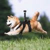 Gimbal Camera Pet Dog Chest Band Strap Holder Belt for DJI OSMO POCKET GOPRO Camera black