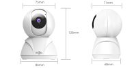 Hiseeu 720P / 1080P Home Security IP Camera Wireless Smart WiFi Camera Audio Record Baby Monitor HD Mini CCTV Camera US plug
