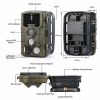 1080P HD Wildlife Trail Hunting Camera with Motion Activated Night Vision 120° Wide Angle Lens IP65 Waterproof Wildlife Scouting Camera  Army Green