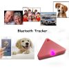 Portable GPS Mini Tag Smart Tracker Bluetooth Wallet Key Finder Locator Alarm for Pet Child black
